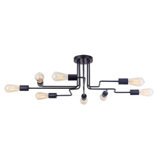 Потолочная люстра в стиле лофт Maytoni Gilbert T532CL-08B Потолочная люстра в стиле лофт Maytoni Gilbert T532CL-08B