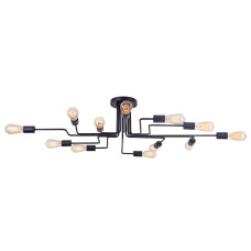 Потолочная люстра в стиле лофт Maytoni Gilbert T532CL-12B Потолочная люстра в стиле лофт Maytoni Gilbert T532CL-12B