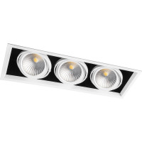 Светодиодный карданный светильник Feron AL213 3x30W 4000K 35 градусов , (29781) Белый Светодиодный карданный светильник Feron AL213 3x30W 4000K 35 градусов , (29781) Белый