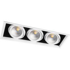 Светодиодный карданный светильник  Feron AL213 3x30W 4000K 35 градусов , (29781) Белый