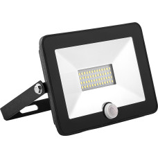 Светодиодный прожектор SAFFIT с встроенным датчиком SFL80-20 IP65 20W 6400K (29522) Черный