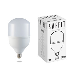 Лампа светодиодная SAFFIT SBHP1050 E27-E40 50W 6400K (55095)