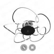 Управляемый светодиодный светильник CAMELIA 120W R-600-CROME/OPAL-220-IP20