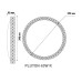 Управляемый светодиодный светильник PLUTON 40W R-400-SHINY-220-IP44 /2019