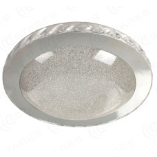 Накладной светодиодный светильник SIYANIE 25W R-350-CW-CRYSTAL-IP20/2019