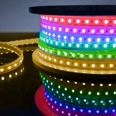 Светодиодная лента Elektrostandard  220V 7,2W IP65 RGB ( LS012 ) - 50 метров