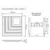 Управляемый светодиодный светильник Geometria Line 100w q-503