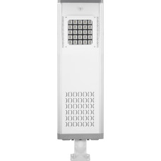 Светодиодный уличный фонарь консольный на солнечной батарее Feron SP2339 25W 6400K с датчиком движения, серый 32191