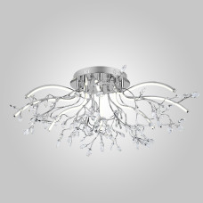Светодиодная люстра с хрусталем 90036/8 хром (60W) Светодиодная люстра с хрусталем 90036/8 хром (60W)
