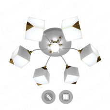 Управляемый светодиодный светильник CUBES 80W R-750-WHITE/WHITE-220-IP20
