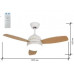 Управляемый светодиодный светильник с вентилятором FAN WOOD 48W+55W-1032-white/white-220-IP20