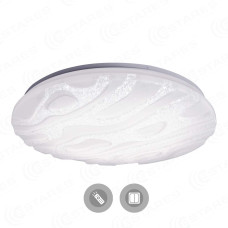 Управляемый светодиодный светильник FANTAZIYA 32W R-400-CRISTAL/SHINY-220-IP20