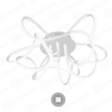 Светодиодная люстра LIANA MUSE 80W R-600-WHITE/OPAL-220-IP20/4000К