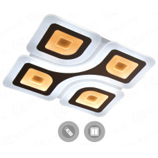 Управляемый светодиодный светильник Geometria Quadrate 85w q-500-white-220-ip44