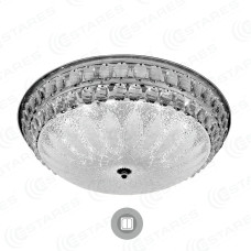 Управляемый светодиодный светильник on/off SAHARA CHROME 72W R-510-WHITE-220-IP20